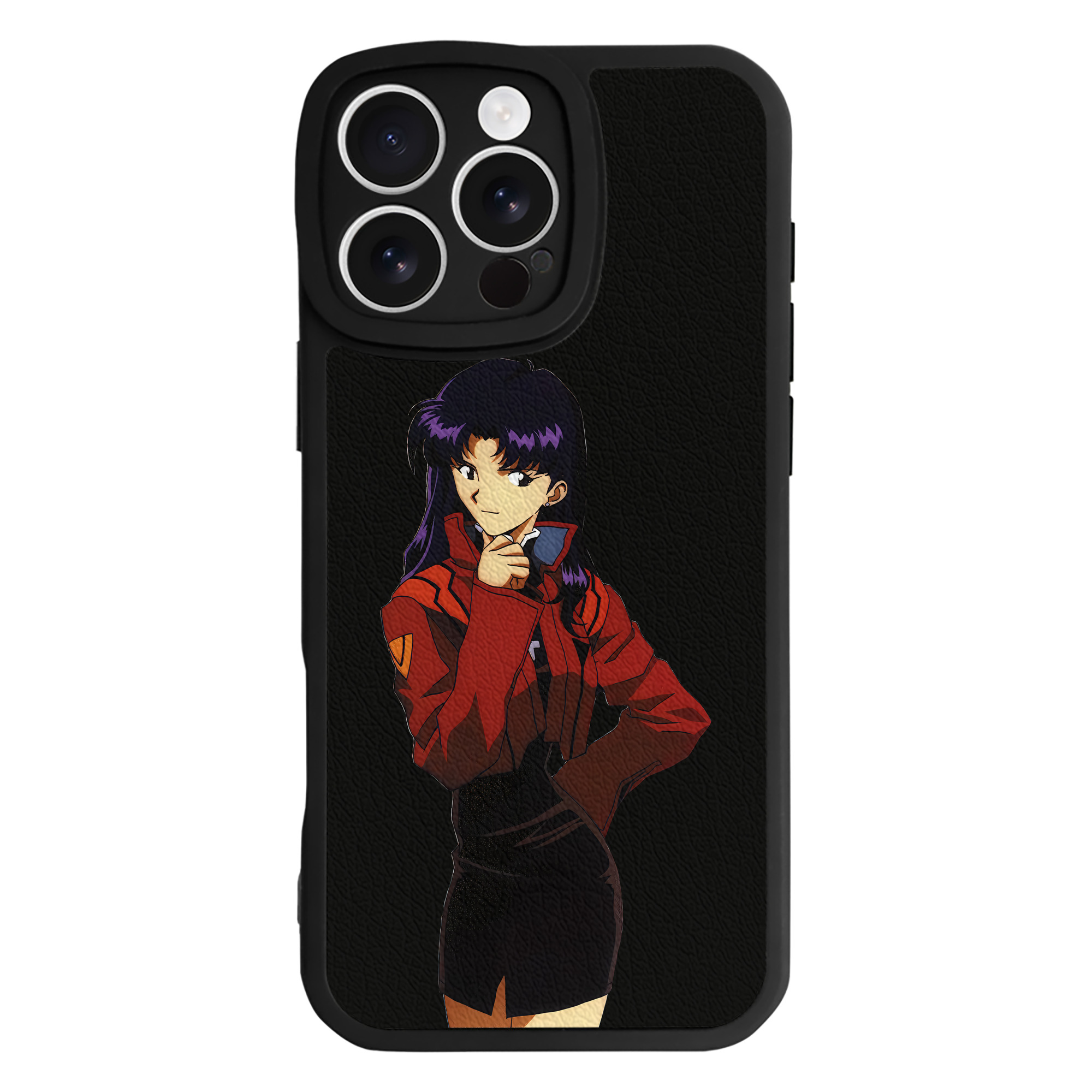 （画像用） EVA 新世紀エヴァンゲリオン 【iPhone 16シリーズ対応】シリコンスマホケース（レザー調） 材質：シリコン